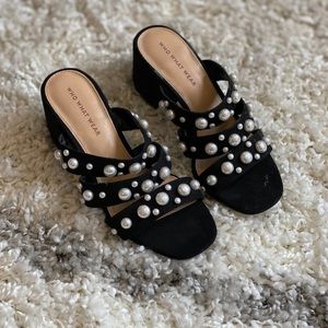 Who what wear- pearl slides